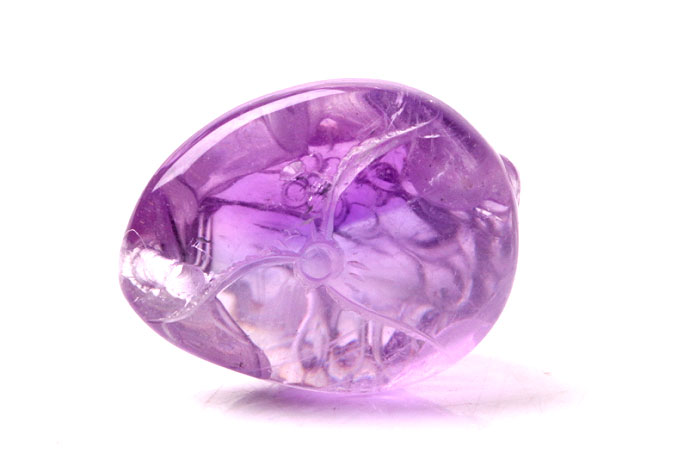 开光迷你纯天然紫水晶<em>小号</em>金蟾吊坠★聚财化煞