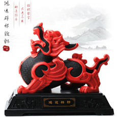 精品漆雕★鸿运辟邪貔貅摆件★招财旺运家装风水必备