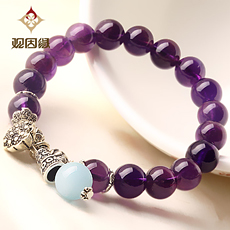 紫水晶手链★成熟知性女式手串★神秘魅力水晶饰品