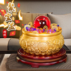 銅細工 聚宝盆 置物 招米 聚米 大盆 工芸品 装飾品 美術品 楽天市場】聚寶盆 米びつ 置物 富と幸運 銅製 真鍮 風水アイテム