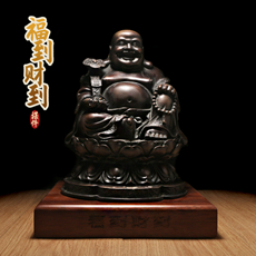 精品铜器摆件★福到财到之弥勒佛家居工艺摆件